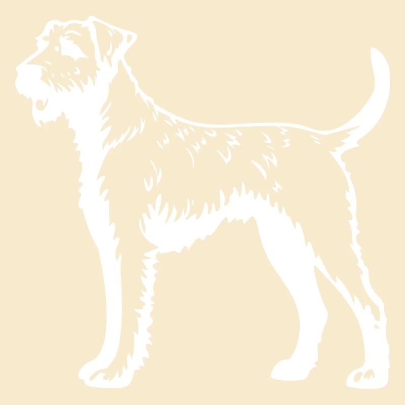 Airedale Terrier Hund Silhouette