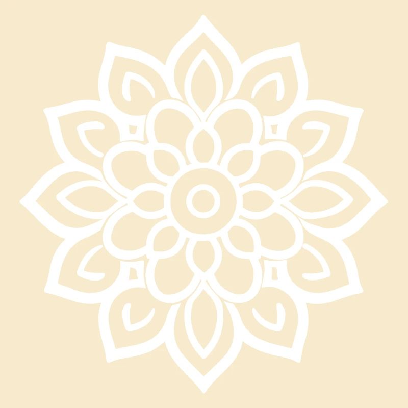 Logo de la fleur de mandala