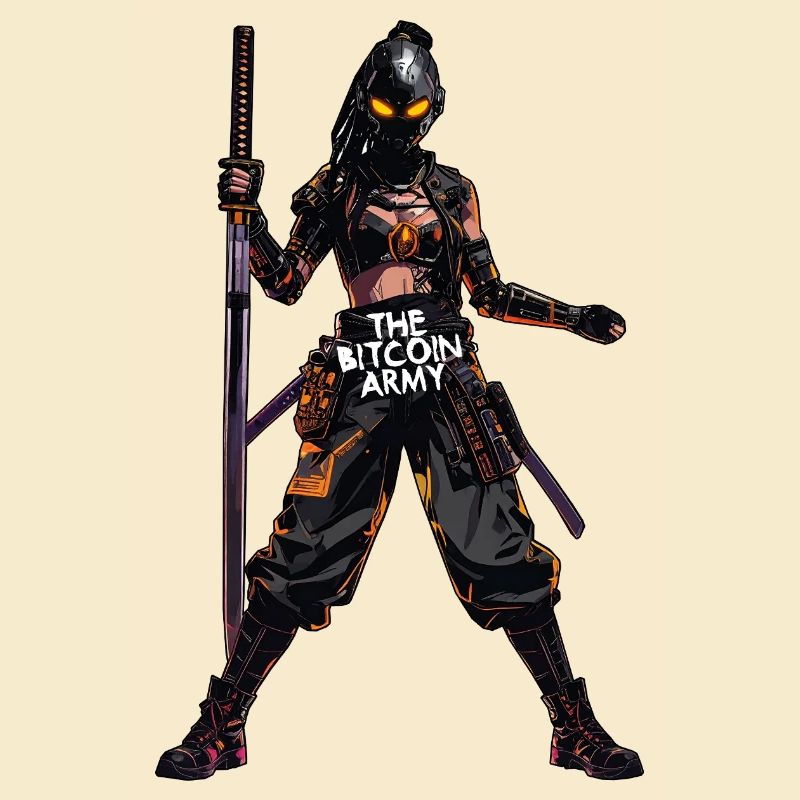 Bitcoin Bazooka - The Bitcoin Army - Samurai 03