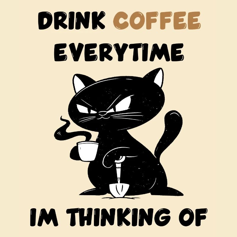 Drink coffee every time I think about it.