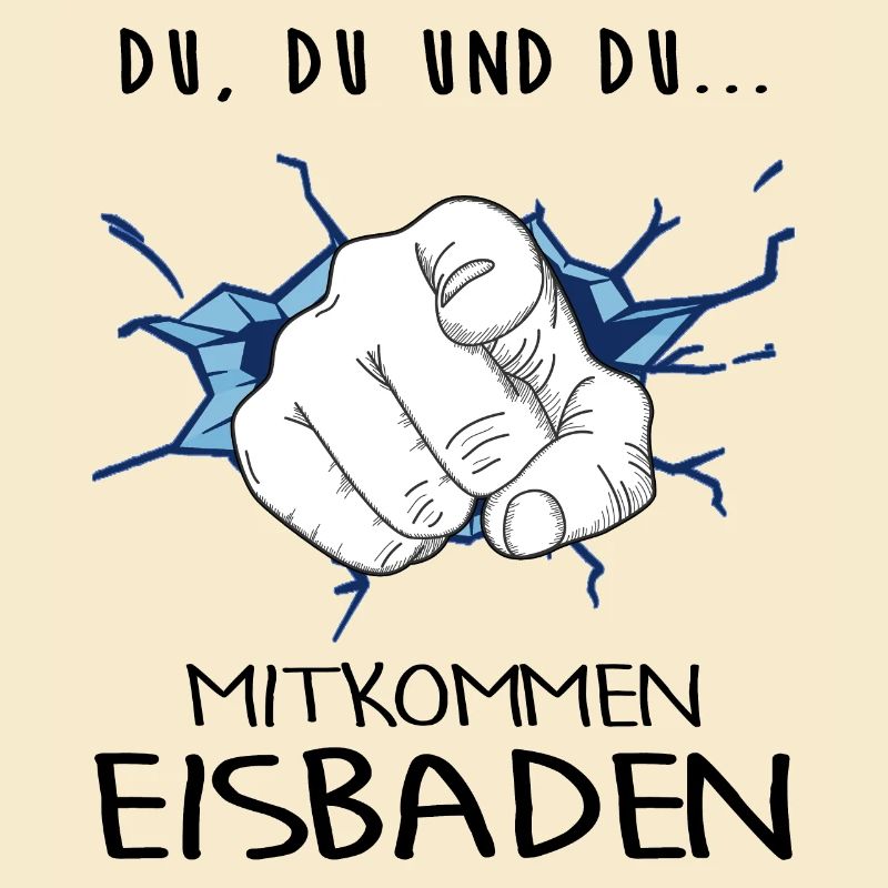 Eisbaden Winterbader-Motivation Eisbader