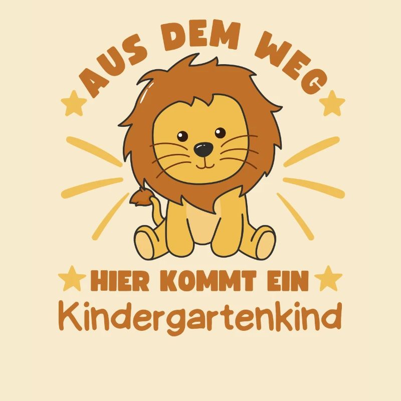 Aus Dem Weg Hier Kommt Ein Kindergartenkind Löwe