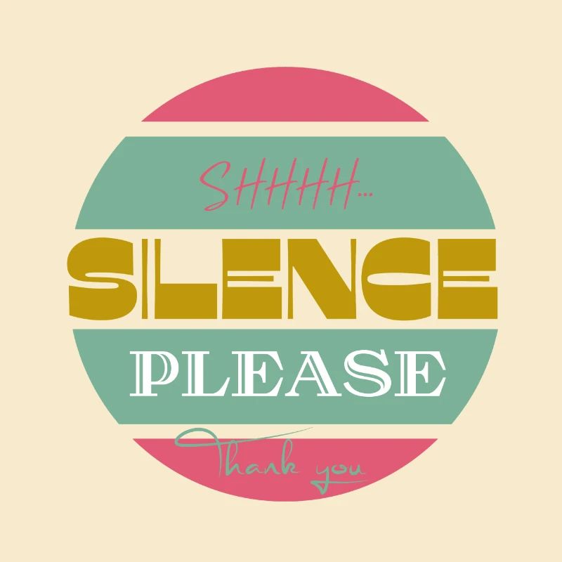 Silence s’il vous plaît