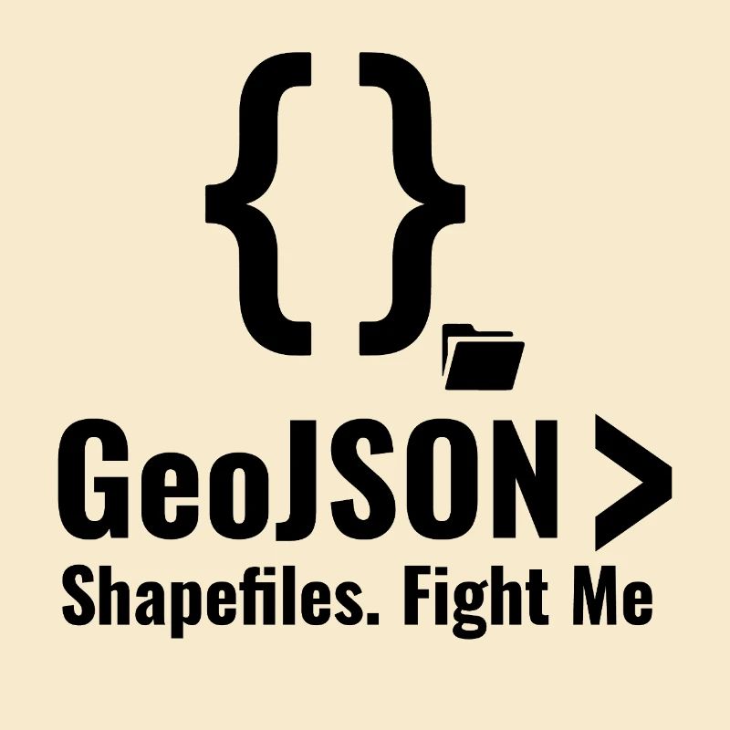 GeoJSON Shapefiles GIS Data Format Debate
