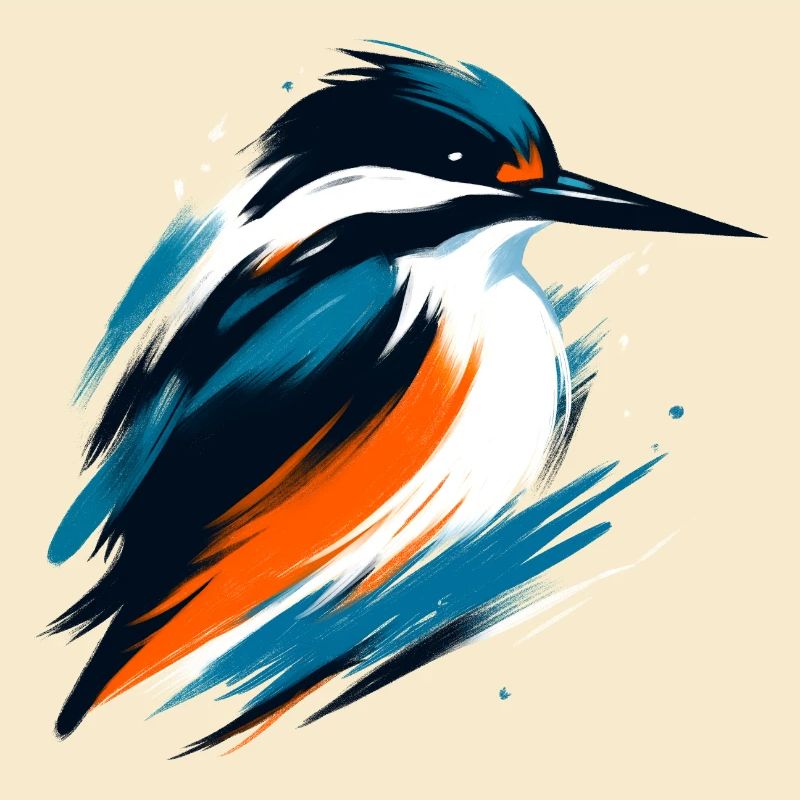 Dynamischer Eisvogel