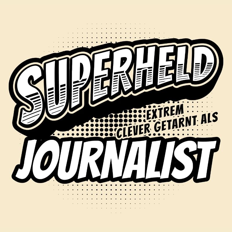 Superheld, clever getarnt als Journalist