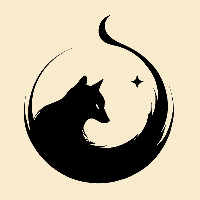 Silhouette Loup