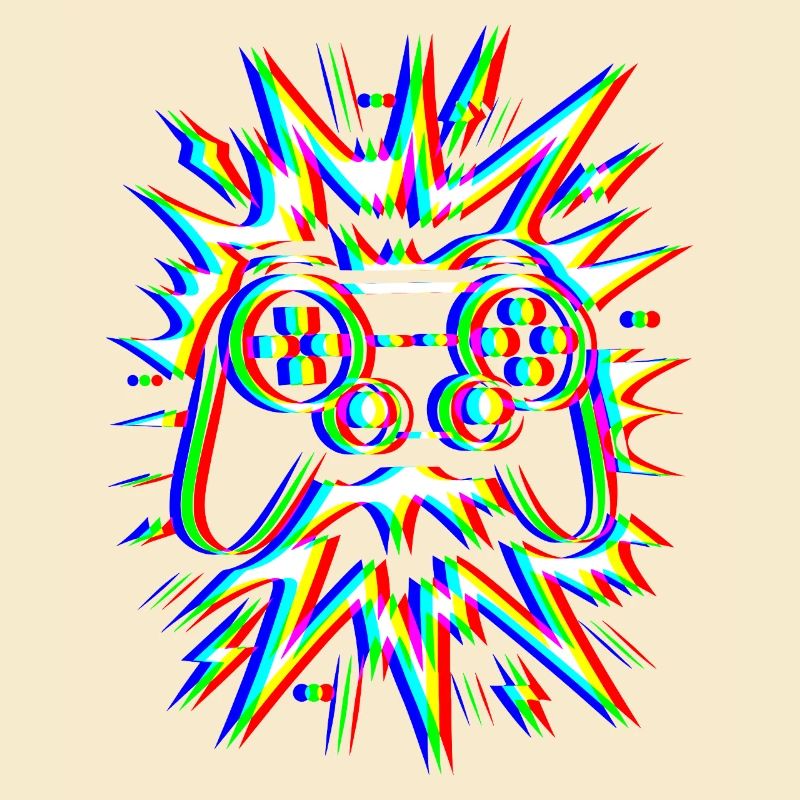 Glitch Controller – Gaming Explosion