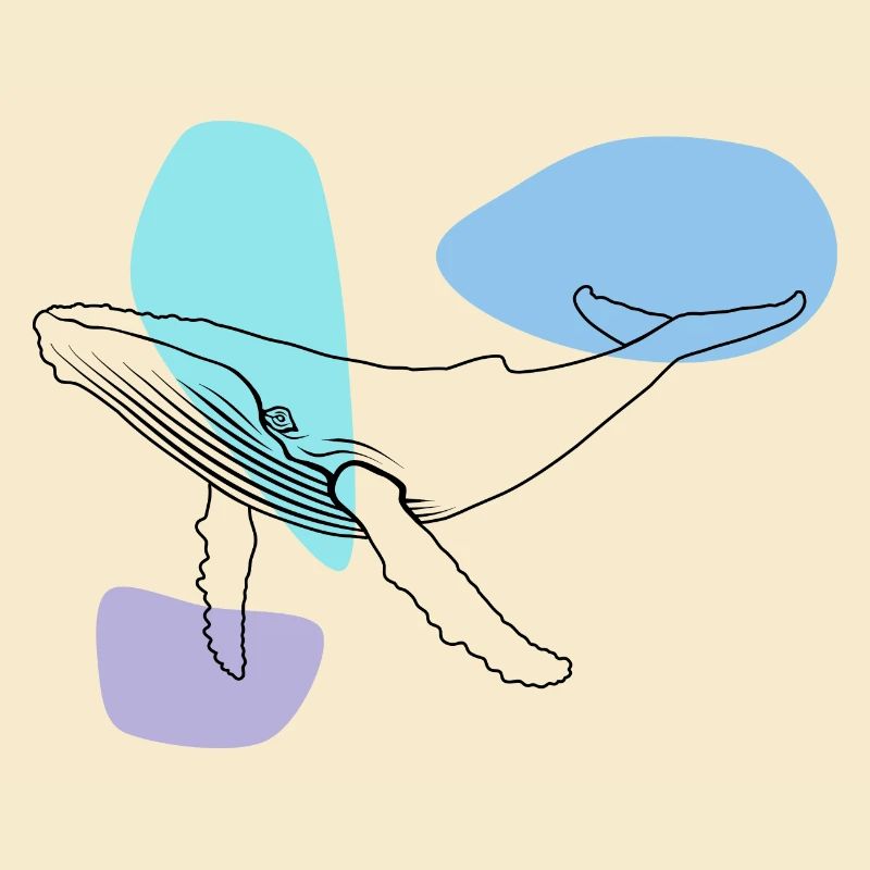 Wal - Buckelwal - Meeressäuger - Geschenk