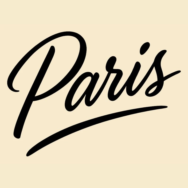 Pariser Script-Schriftzug