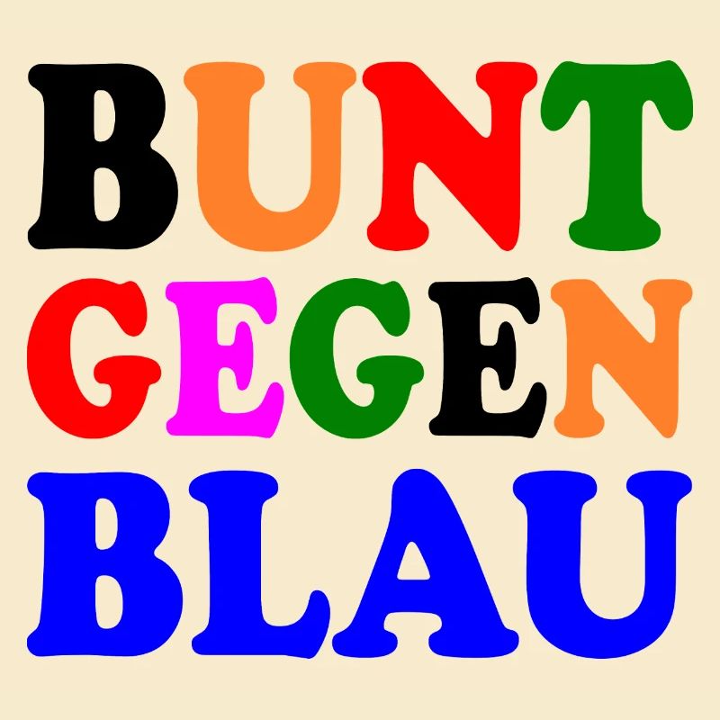 Bunt gegen rechts - afd