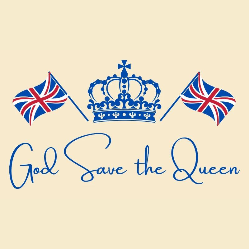 British Queen Coronation Camilla England Flag