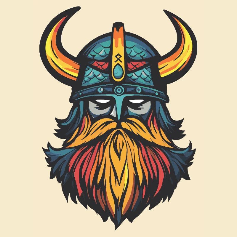 Wikinger Krieger Helm
