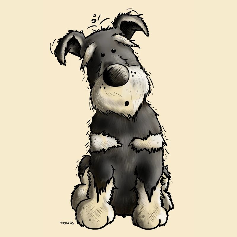 Drolliger Schnauzer