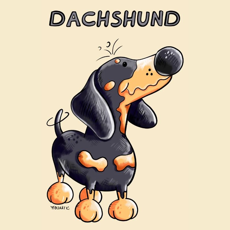 Knuffiger Dackel