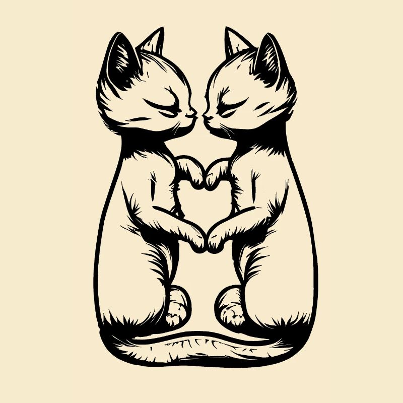 Kissing Cats
