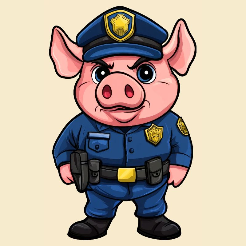 Schweine Polizei
