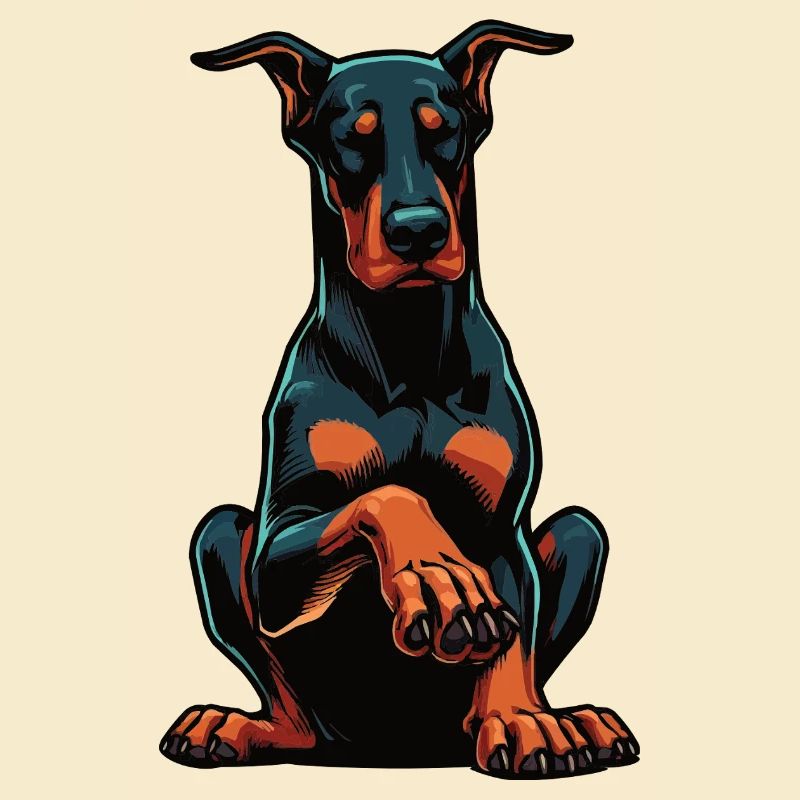 Doberman Doberman Propriétaire Doberman Lovers