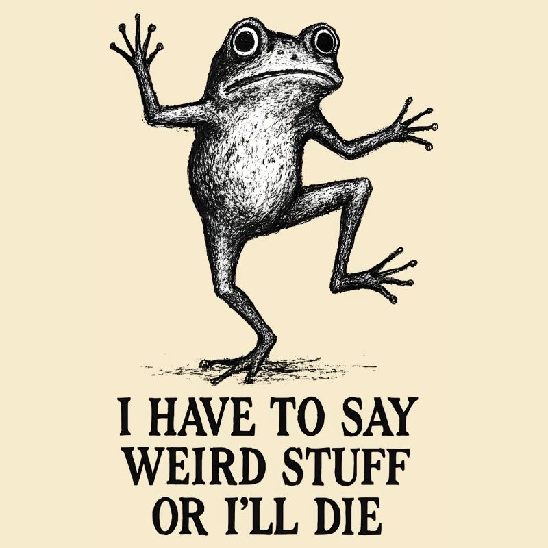 Frosch Spruch Meme Humor Lustig Geschenkidee