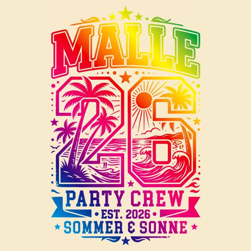 Malle 26 maillot multicolore Majorque