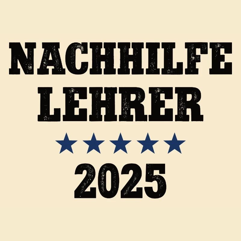Nachhilfelehrer 2025 Lehrer Schule Nachhilfe