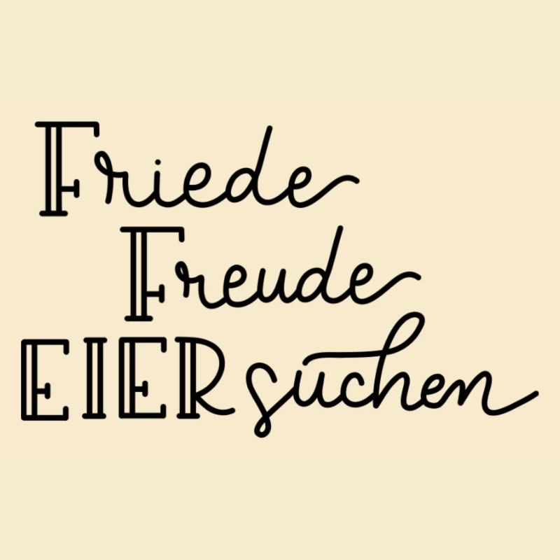 Friede Freude Eier suchen