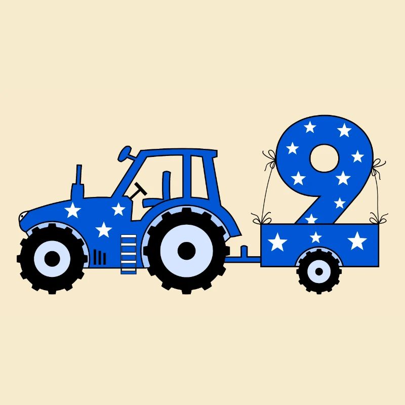 9. Geburtstag Traktor