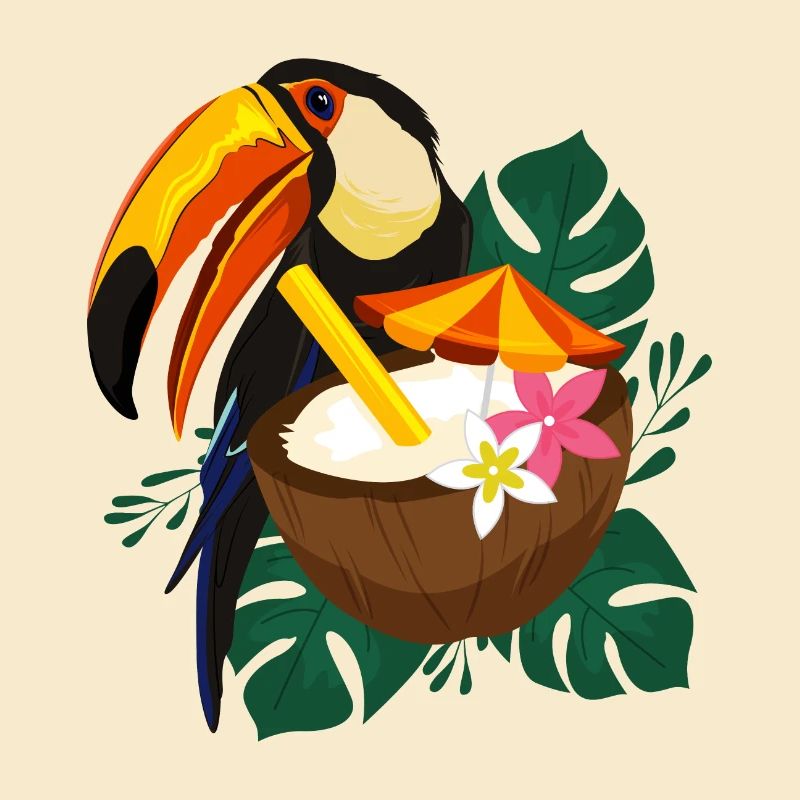 Toucan Summer - affiche