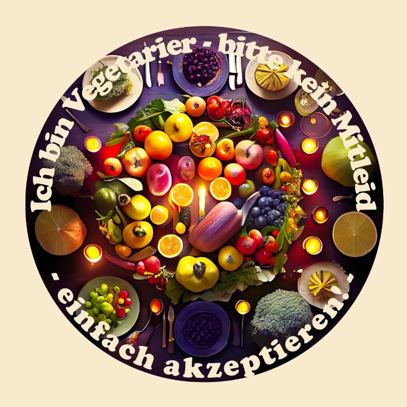 Vegetarier essen kein Fleisch