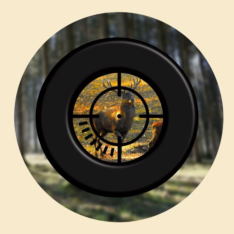 A deer through the scope