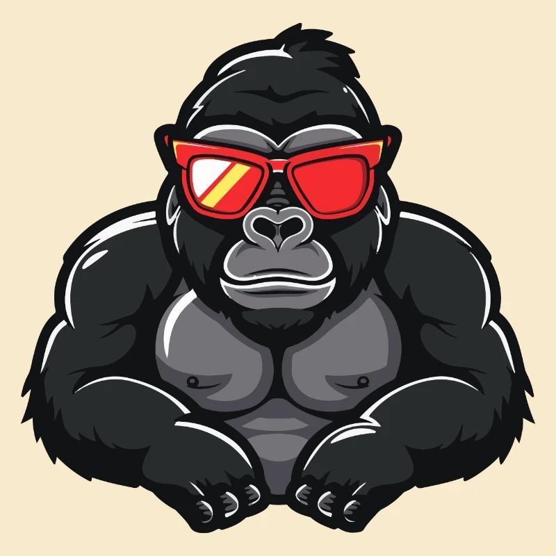 Gorille Bande Dessinée Cool