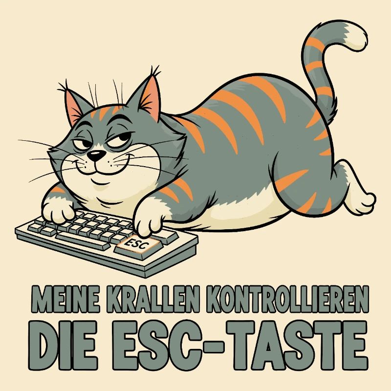 My claws control the ESC key