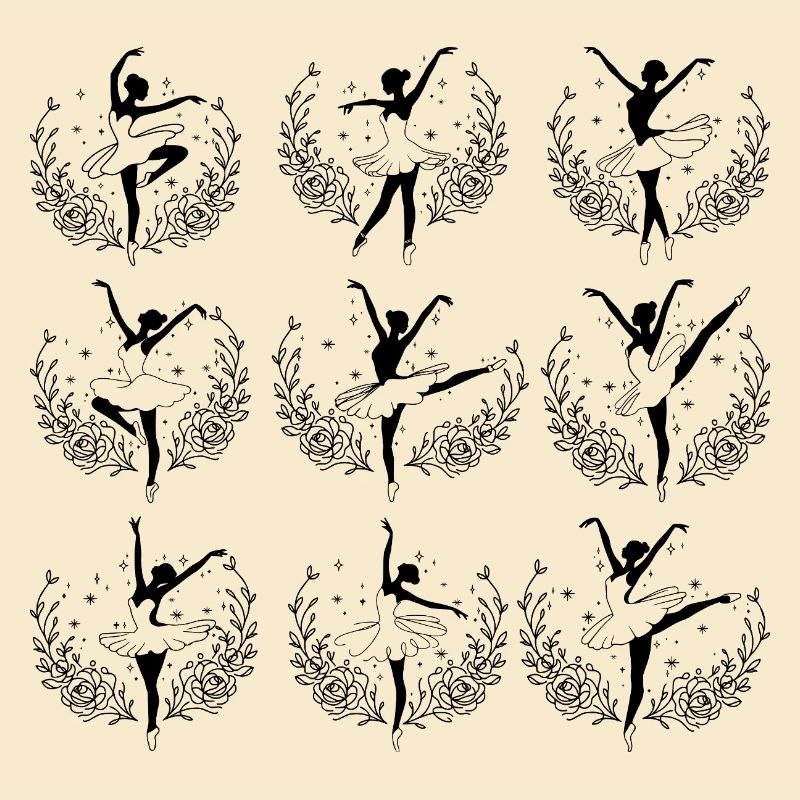 Fleurs Danseuse De Ballet