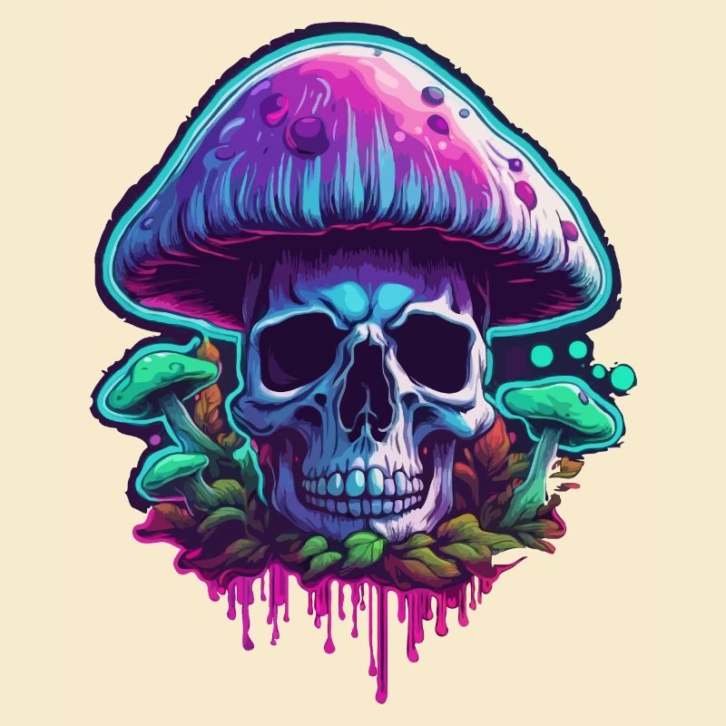 Champignon / Champignon / Prairie / Forêt / Goa / Psy