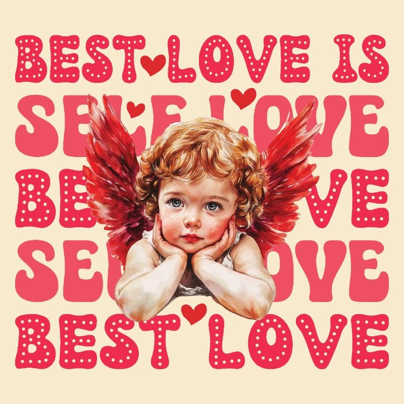 Valentines Day Cupid Self Love