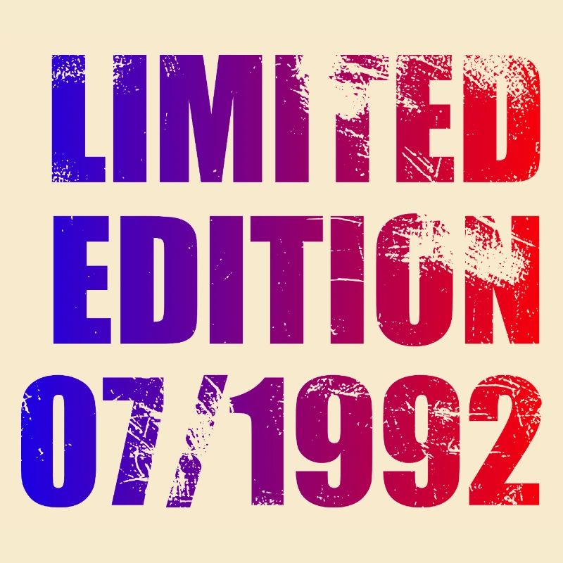 33rd Birthday Limited Edition 07/1992