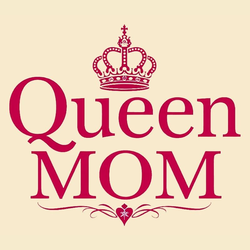Queen Mom – Stylisches Muttertags Design