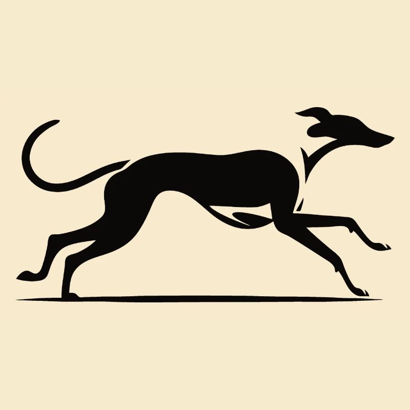 Elegantes Windhund Design