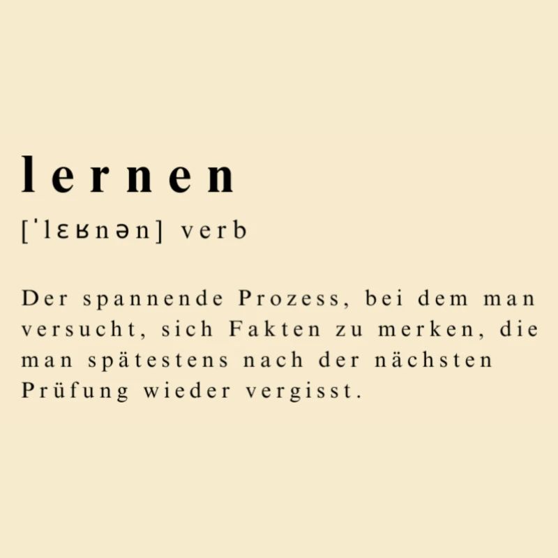 Learning - Verb - Definition - Phonetic Transcription