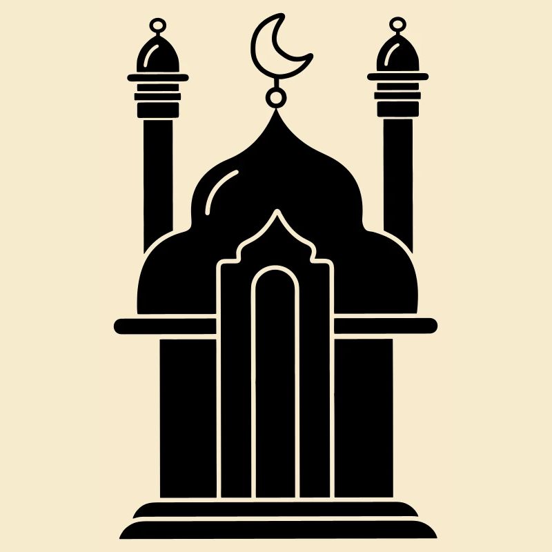 Maison de prière religieuse de la mosquée 000