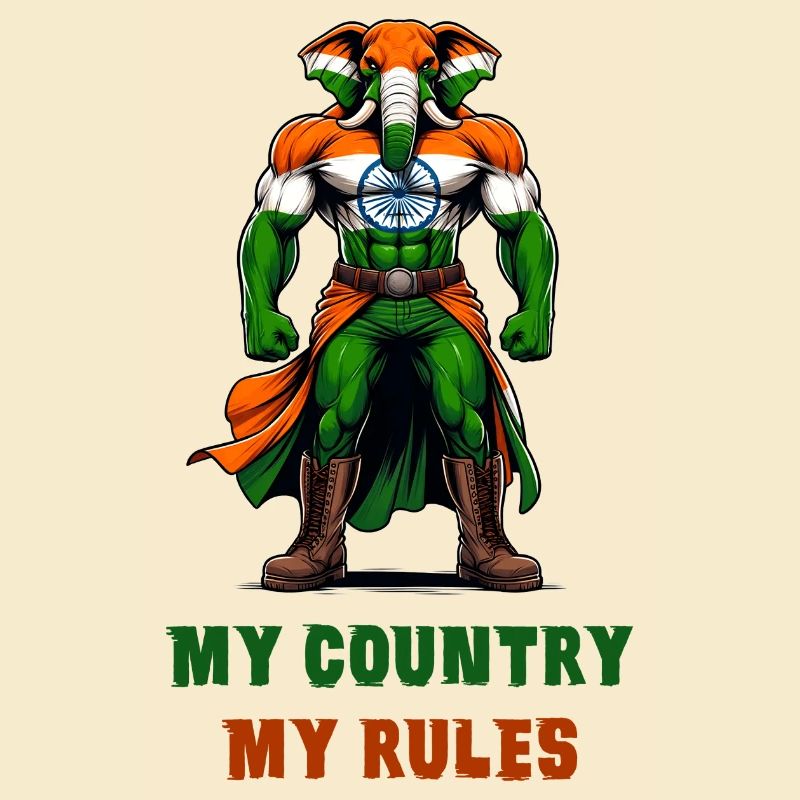 Mon pays, mes règles, l'Inde, l'éléphant