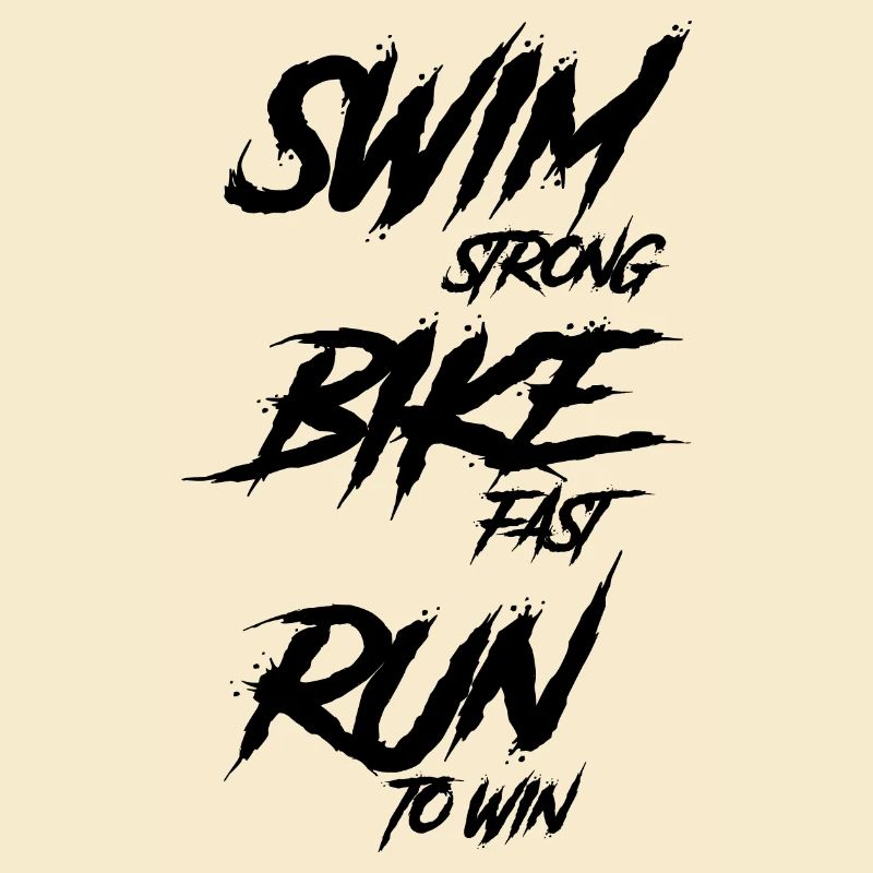Triathlon Course à pied Natation Cyclisme