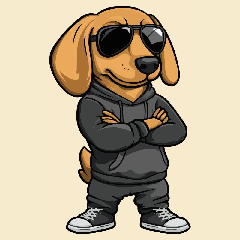 dachs hund comic