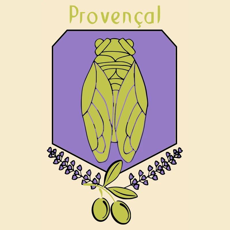 cigale Provençale avec Olives