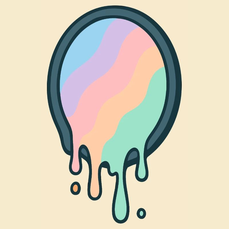 Melted Pastel Rainbow