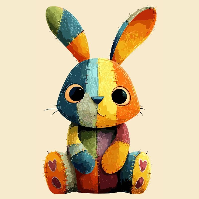 Festival des Couleurs Patchwork Bunny