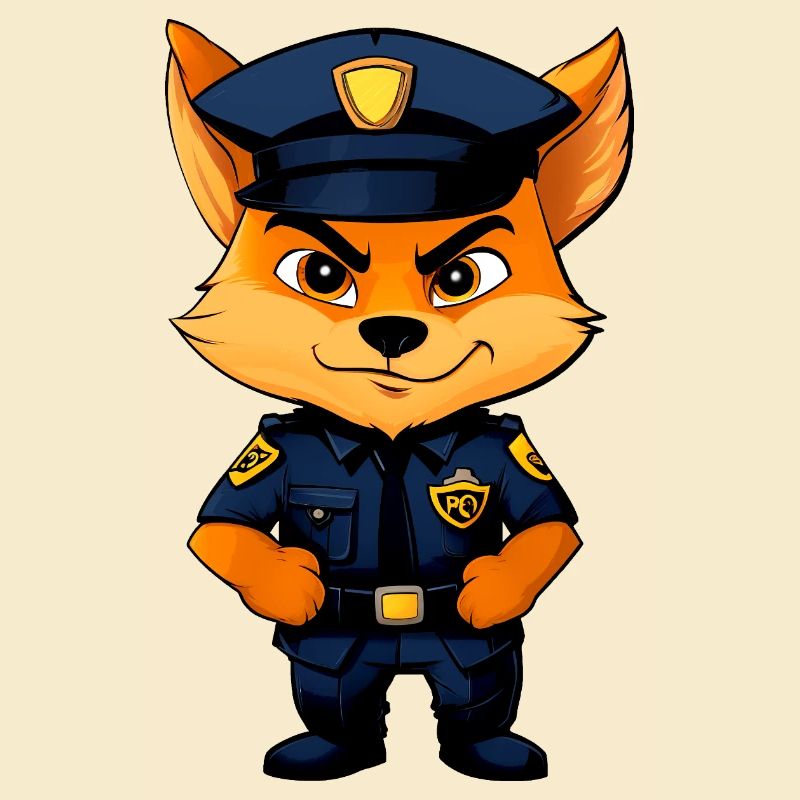 Policière Foxes / Police Fox