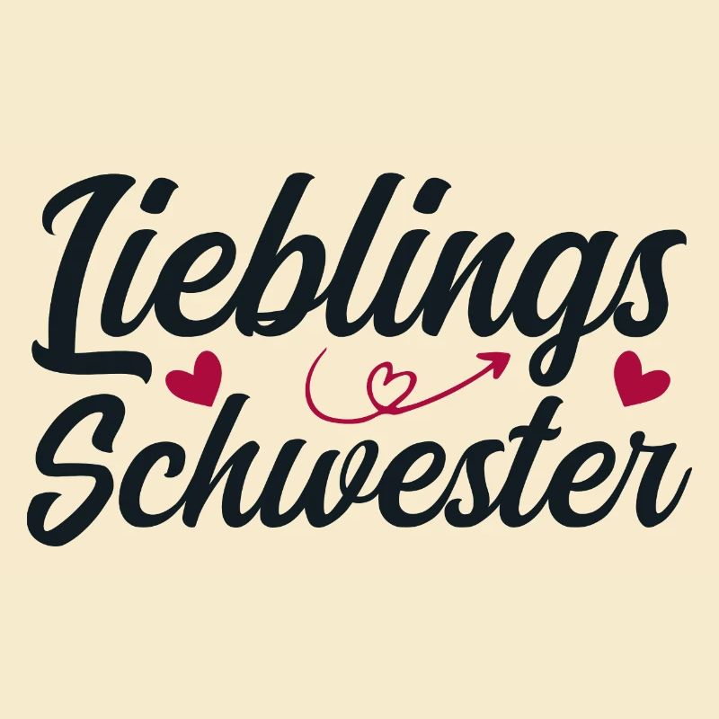 Lieblingsschwester Geschenk Geschenkidee Schwester