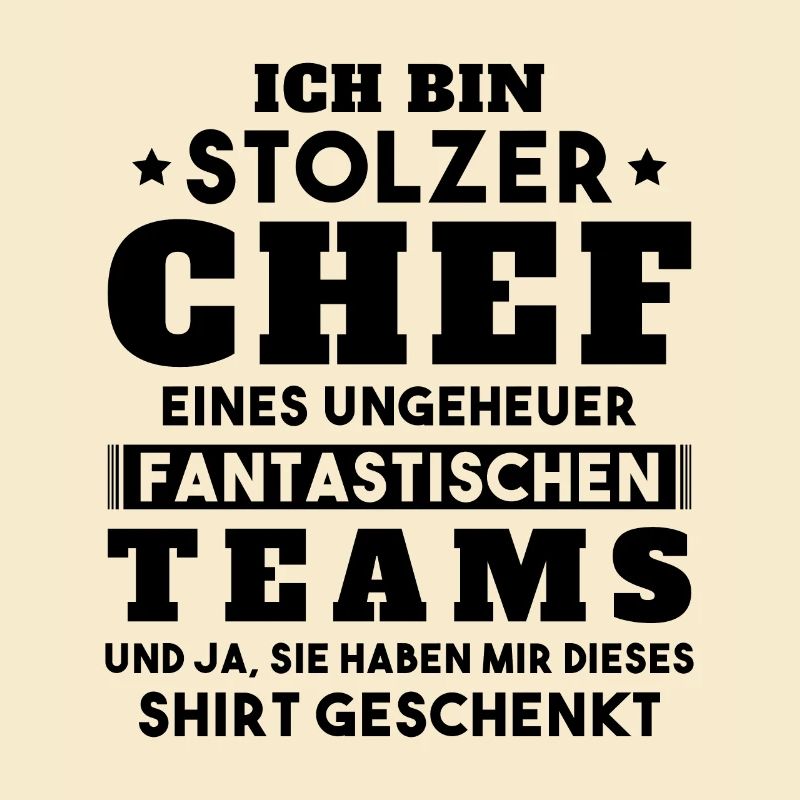 Ich bin Stolzer Chef Geschenkidee