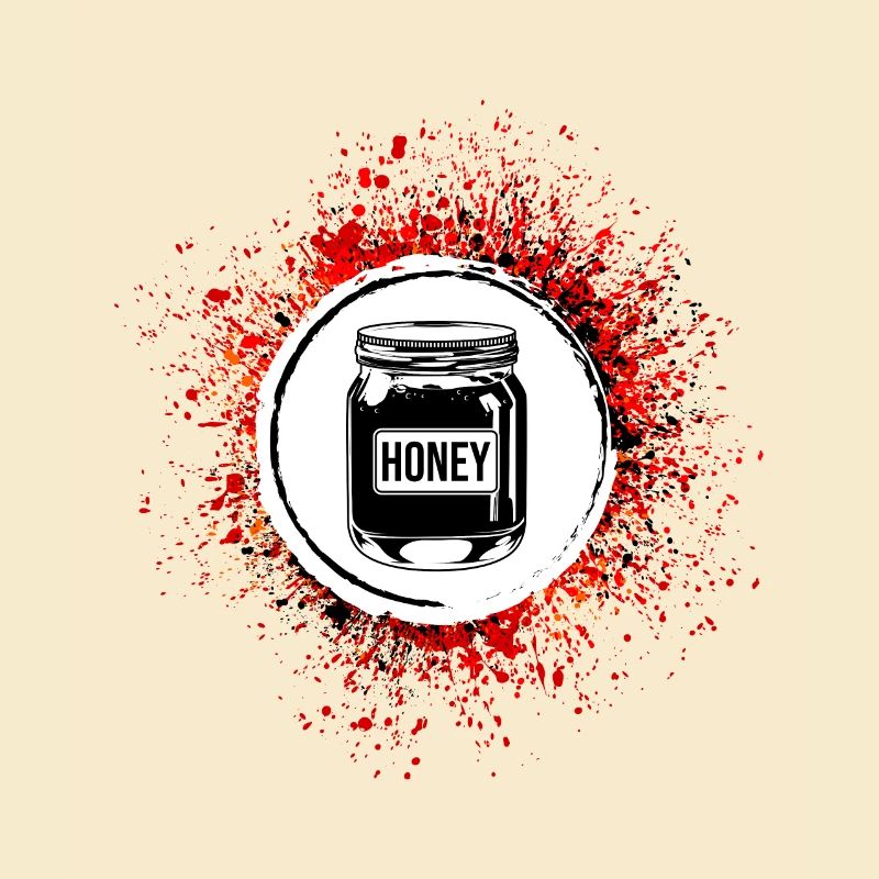 Honey symbol beekeeper